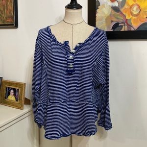 BEING DELETED Free People Striped Top